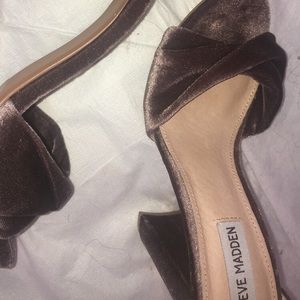 Velvet Steve Madden Heels
